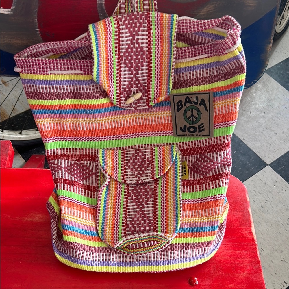 Multicolor Backpack